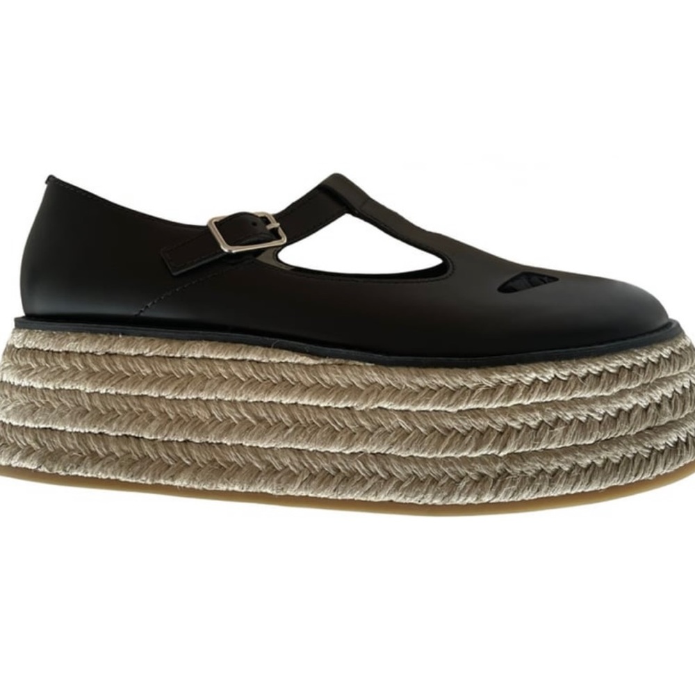 Burberry Espadrille t-bar